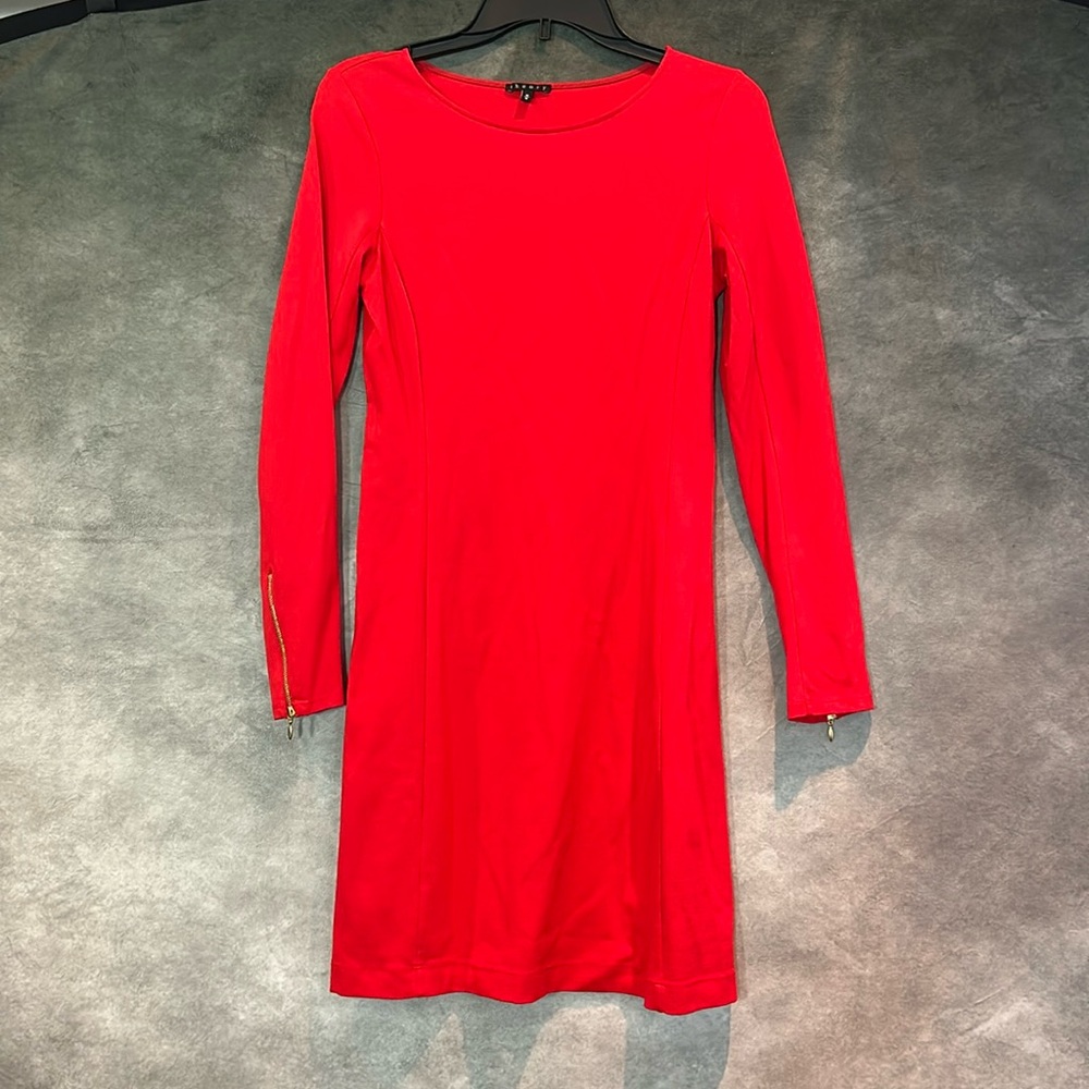 Red Theory Dress - M